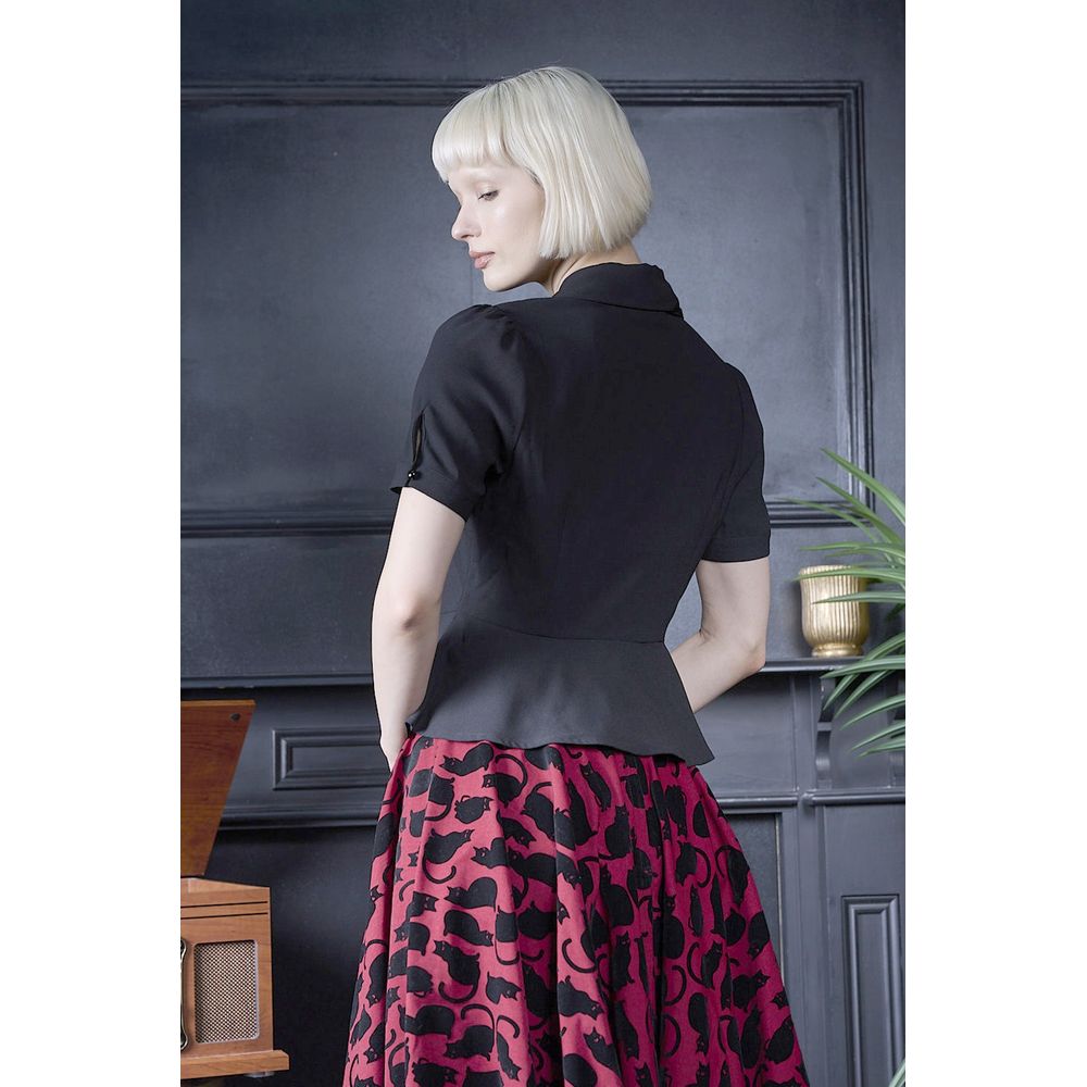 Banned - Prue Moon Blouse - Zwart